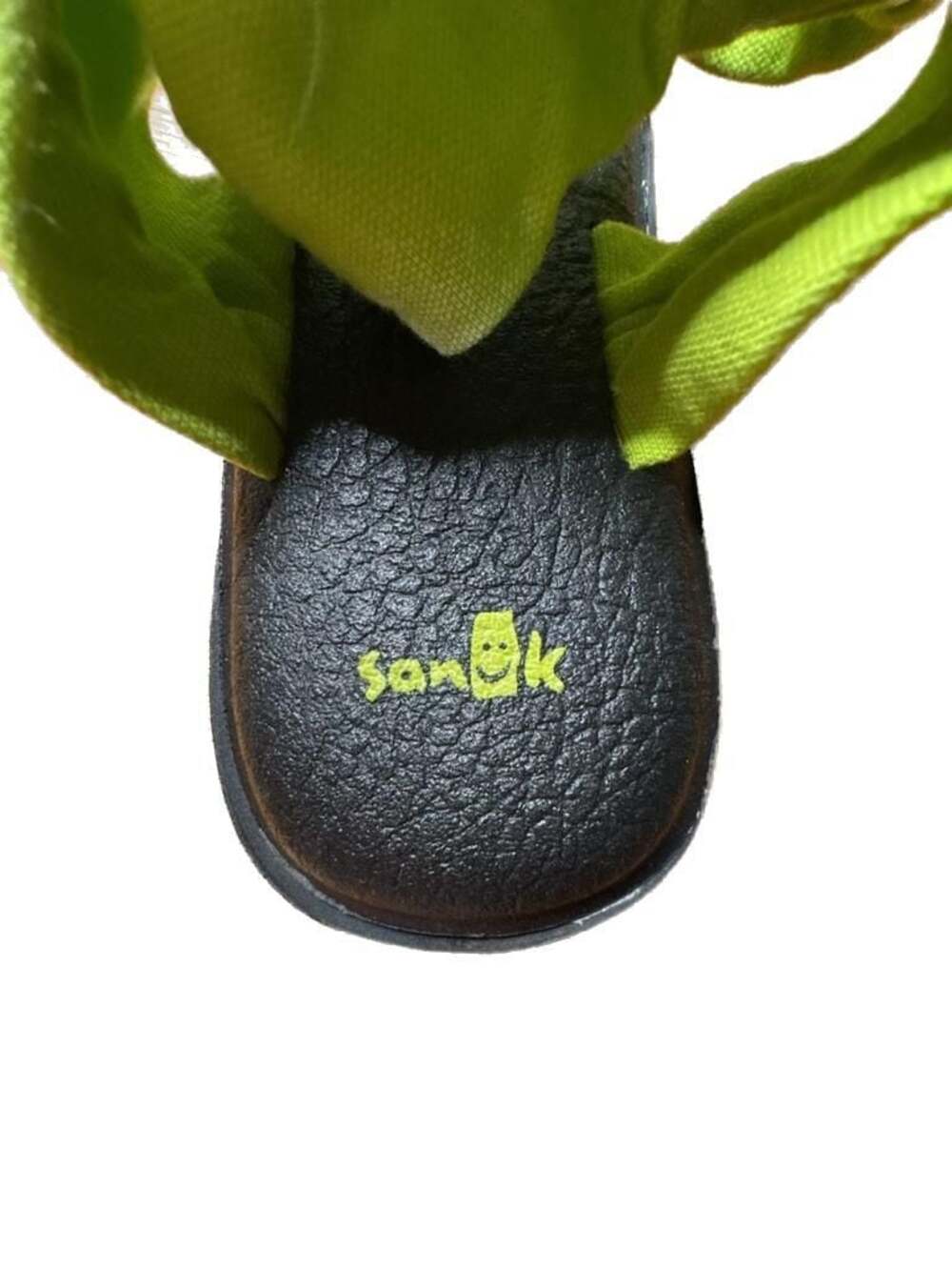 GUC Sanuk Women's Yoga Sling 2 Sandals in Lime Green, size 9 - Picture 6 of 12